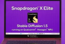 SnapdragonXElite在StableDiffusion1.5下单次提示生成的图像最多可多出10倍