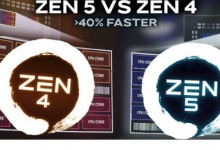 AMDZen5CPU核心架构据称比Zen4核心快40%以上