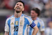 莱昂内尔梅西受伤阿根廷队主教练更新了美洲杯决赛期间脚踝的问题