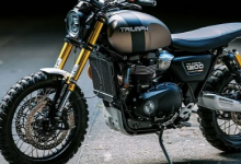  Rumbler1200是一款定制的TriumphScrambler外形和功能均十分出色