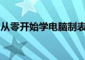 从零开始学电脑制表：专业表格制作视频教程