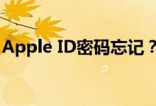 Apple ID密码忘记？这里为你提供解决方案！