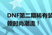 DNF第二期稀有装扮大解密：独特外观，引领时尚潮流！